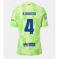 Camisa de Futebol Barcelona Ronald Araujo #4 Equipamento Alternativo 2024-25 Manga Curta